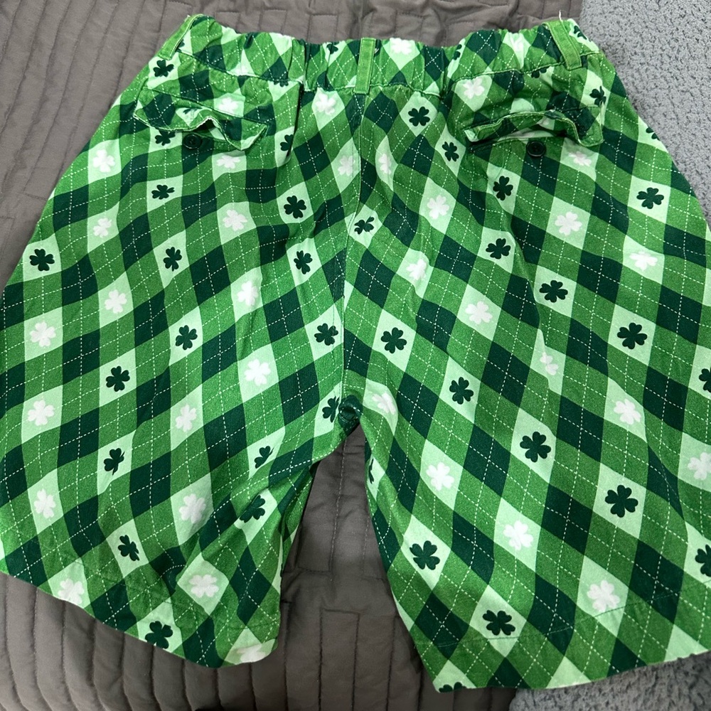 St Patrick’s day men’s shorts